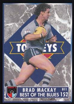 1994 Dynamic Rugby League Series 2 #152 Brad Mackay Front